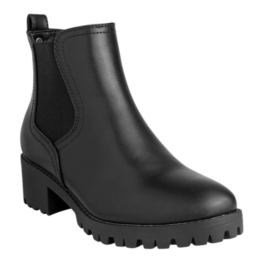 Sugar Women's Kelce Ankle Chelsea Booties Black Size 8 1/2